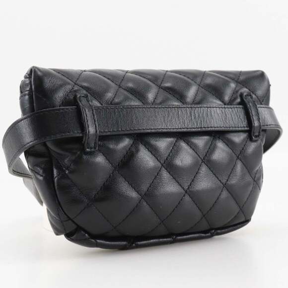 CHANEL Black Lambskin Leather Fanny Pack - Picture 3 of 16